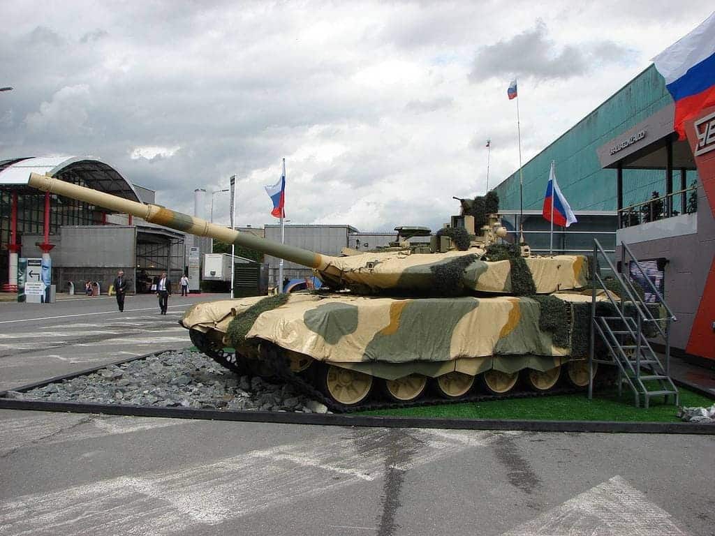 Опытный Т-90МС